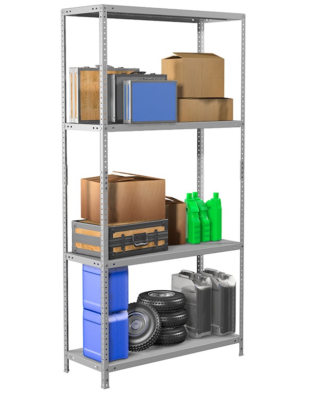 СТЕЛЛАЖ MS STANDART 200/100X40/4 