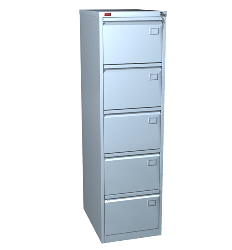 Картотечный металлический шкаф для хранения документов KP-5