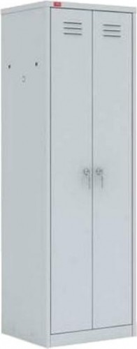  Двухсекционный металлический шкаф для одежды ШРМ - АК/800