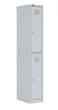 Односекционный металлический шкаф для одежды ШРМ-12